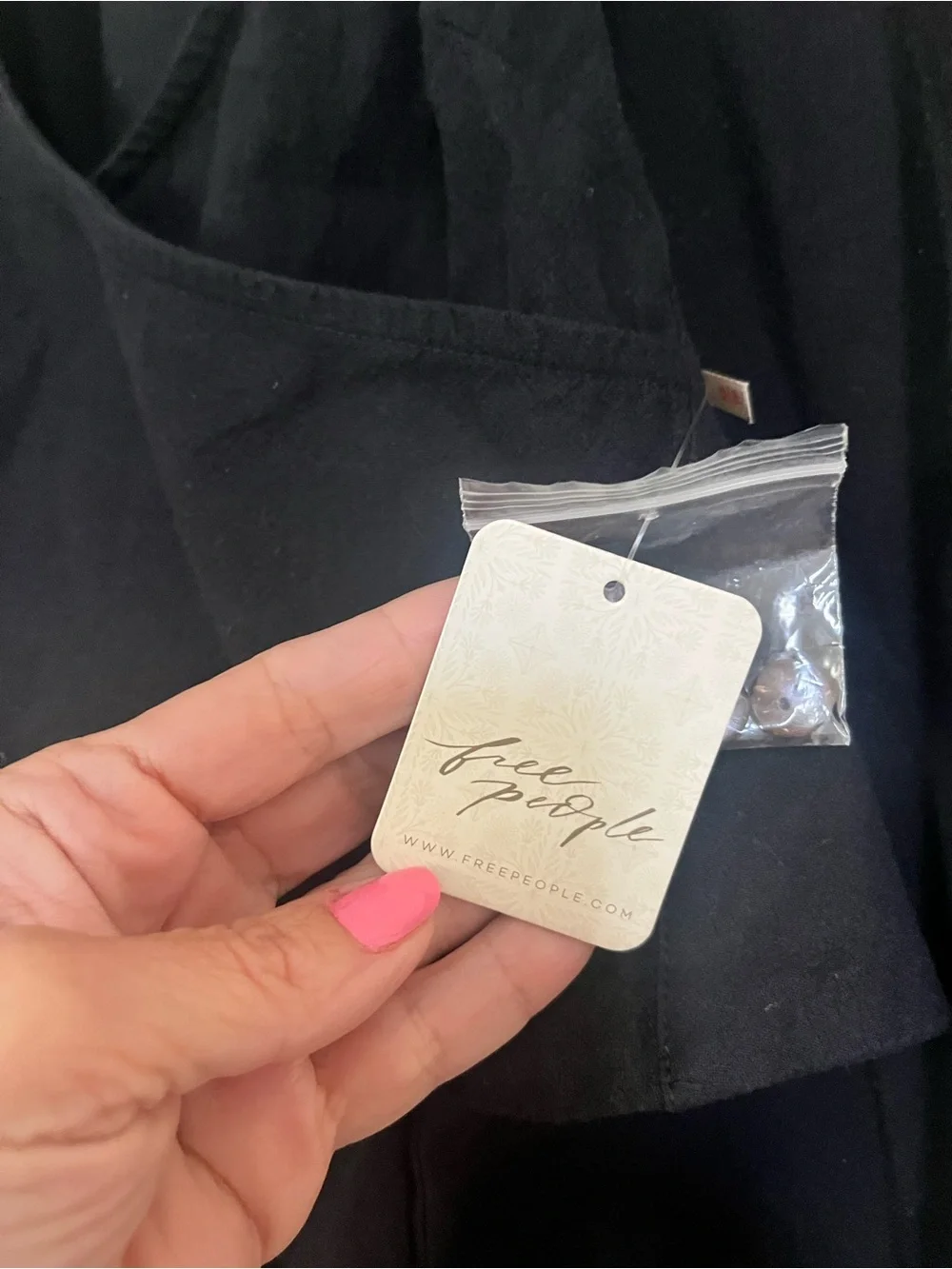 Free People Black Maxi Skirt Set